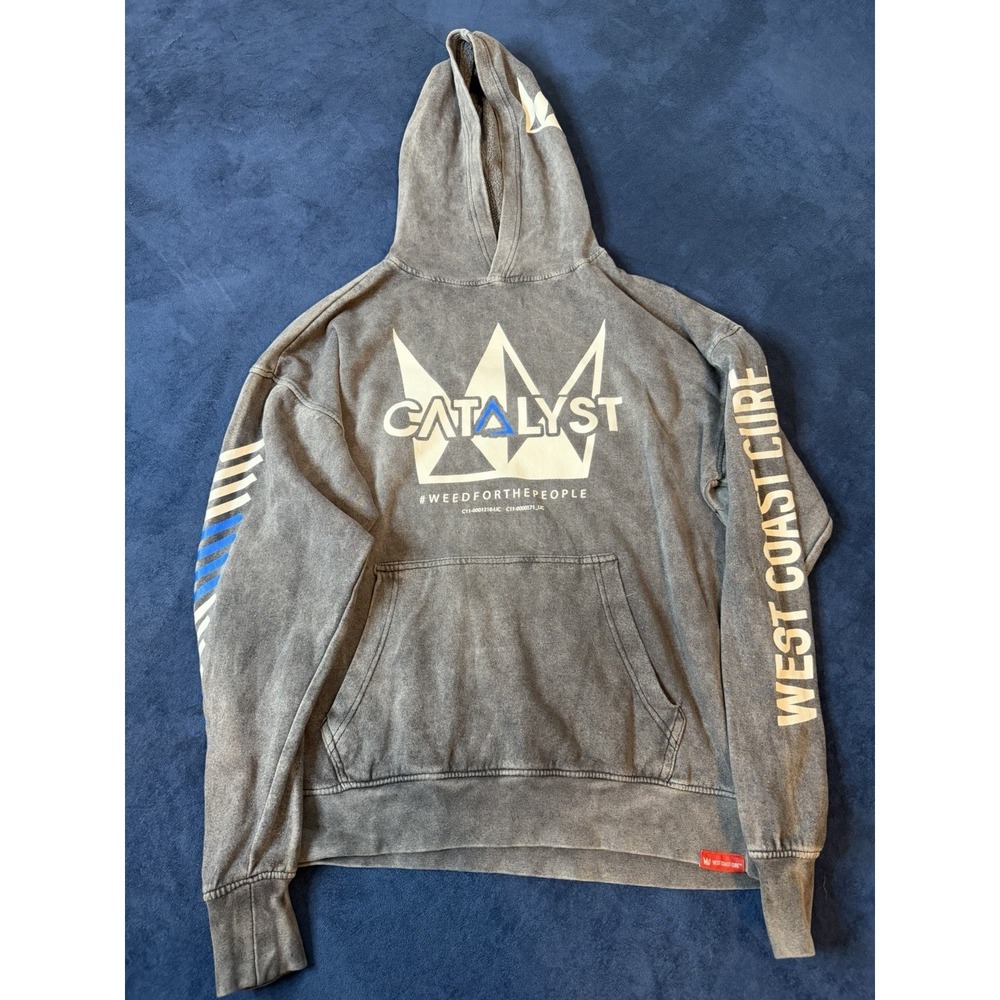 Catalyst Brand West Coast Cure Collab Pullover Hoodie Adult Sz S (See Photos)